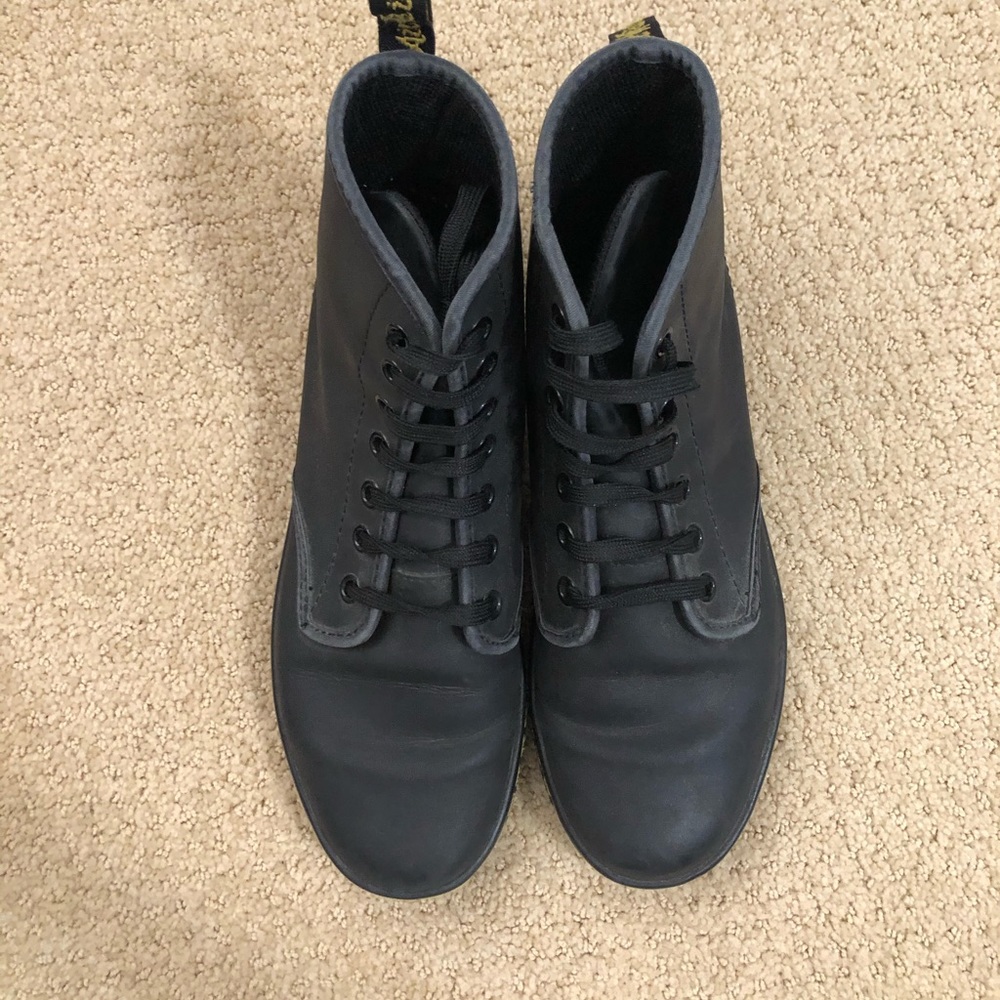 Black dr marten boots